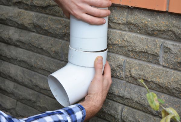 Drainage Downspout Repair in Flint