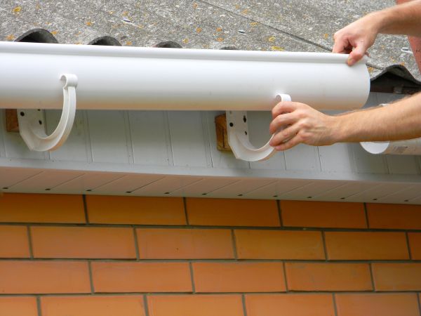 Half Round Gutter Installation in Flint