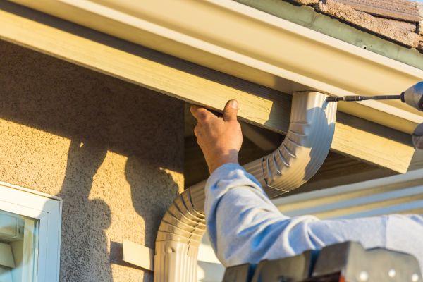 Aluminum Rain Gutter Service in Flint