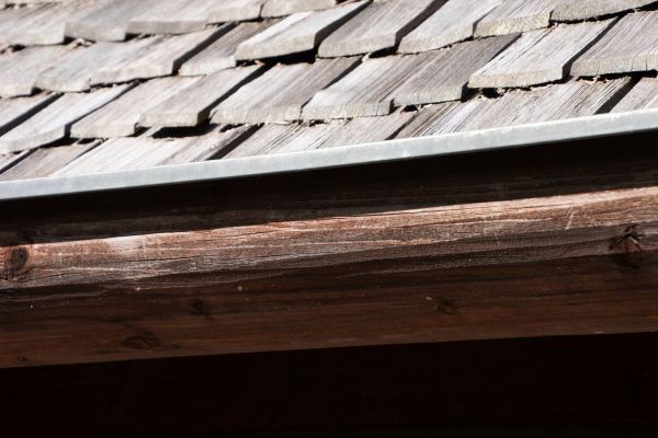 Wood Rain Gutter Installation in Flint